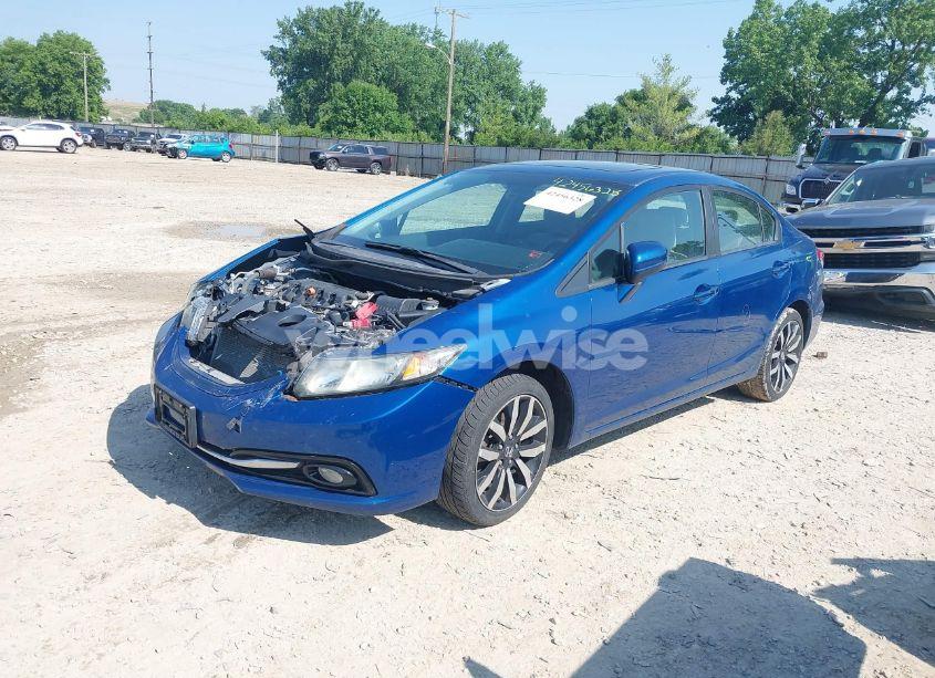 Photo 2 of 2015 Honda Civic EX-L (VIN 2HGFB2F96FH508209)