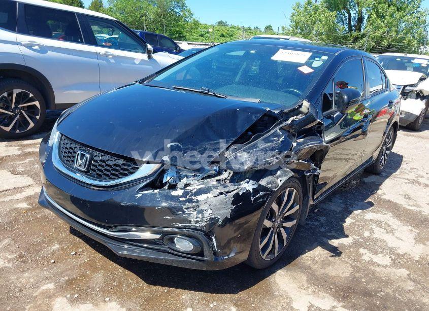 Photo 2 of 2015 Honda Civic EX-L (VIN 2HGFB2F96FH535443)
