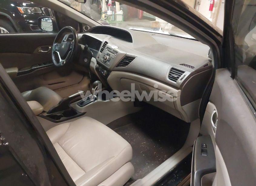 Photo 5 of 2012 Honda Civic EX-L (VIN 2HGFB2F97CH321413)