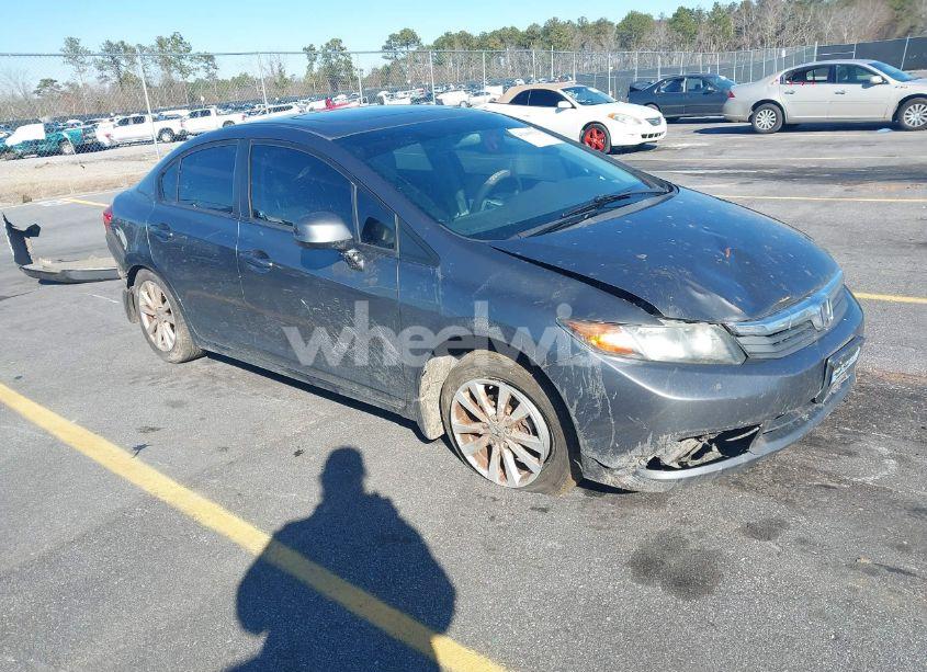 2012 Honda Civic SDN EX-L (VIN 2HGFB2F97CH524592) main photo