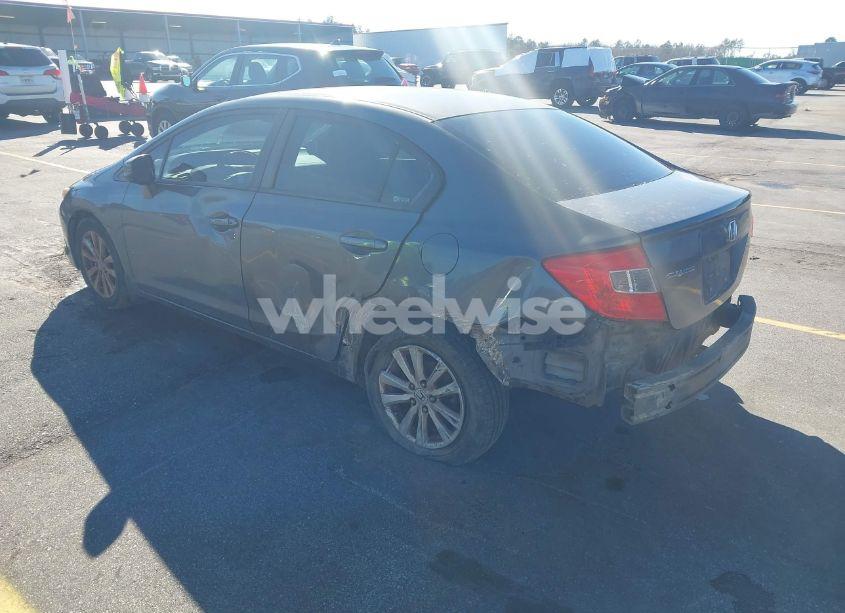 Photo 3 of 2012 Honda Civic SDN EX-L (VIN 2HGFB2F97CH524592)