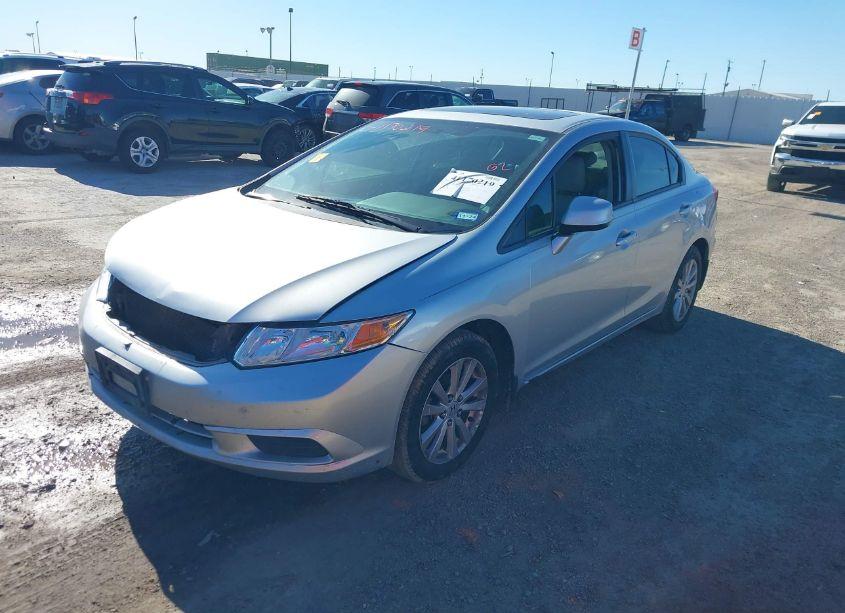 Photo 2 of 2012 Honda Civic SDN EX-L (VIN 2HGFB2F97CH525838)