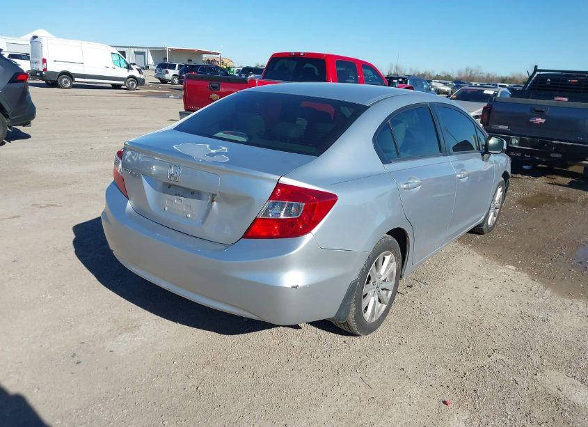 Photo 4 of 2012 Honda Civic SDN EX-L (VIN 2HGFB2F97CH525838)