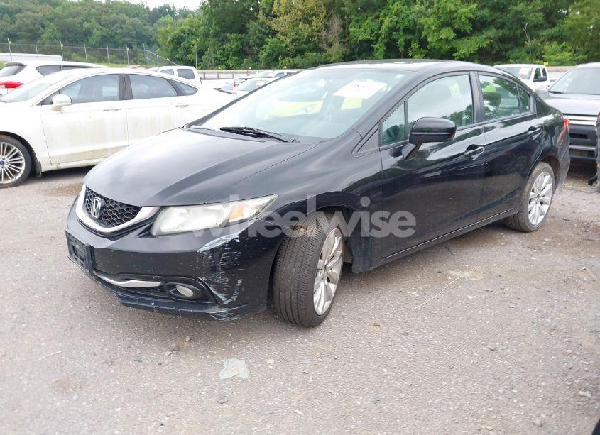 Photo 2 of 2015 Honda Civic EX-L (VIN 2HGFB2F97FH513807)