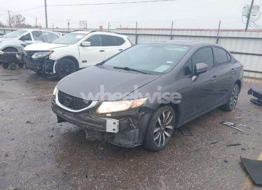 Photo 2 of 2015 Honda Civic EX-L (VIN 2HGFB2F97FH532678)