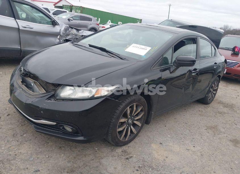 Photo 2 of 2015 Honda Civic EX-L (VIN 2HGFB2F97FH539761)