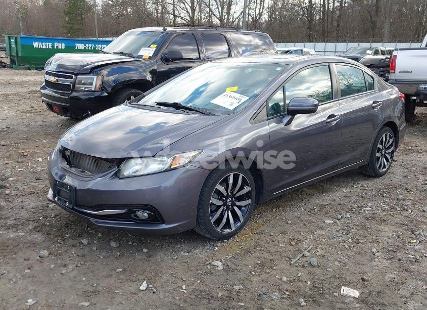 Photo 2 of 2015 Honda Civic EX-L (VIN 2HGFB2F97FH541140)
