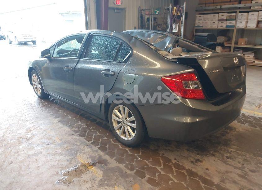 Photo 3 of 2012 Honda Civic EX-L (VIN 2HGFB2F98CH316592)