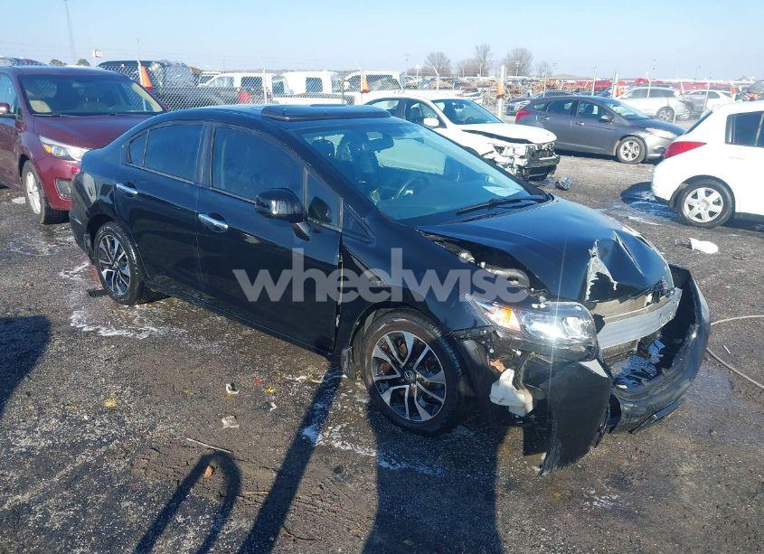 2013 Honda Civic EX-L (VIN 2HGFB2F98DH508452) main photo