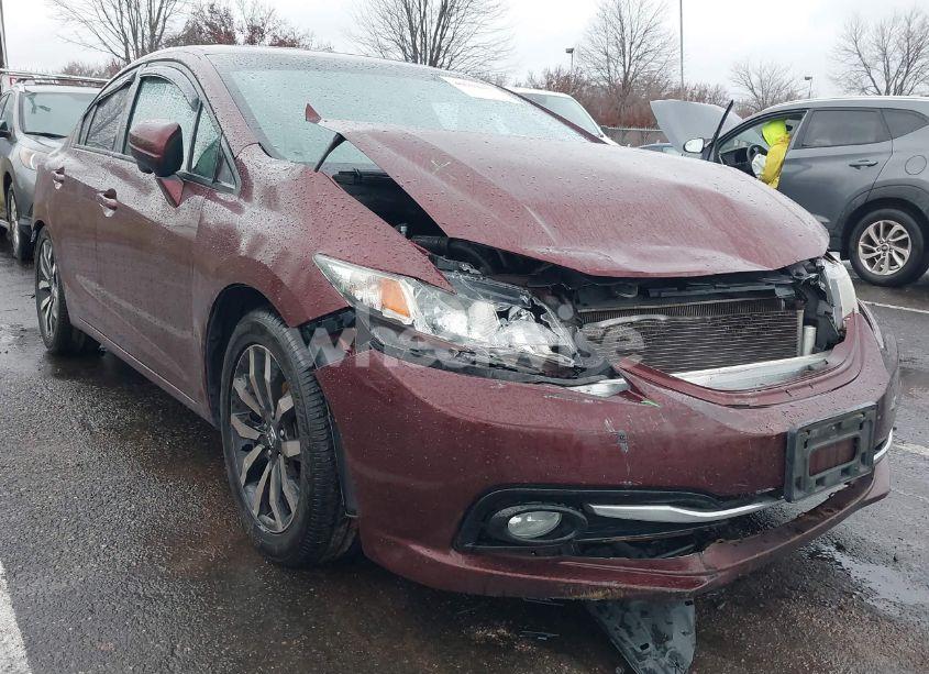 2015 Honda Civic EX-L (VIN 2HGFB2F98FH510558) main photo