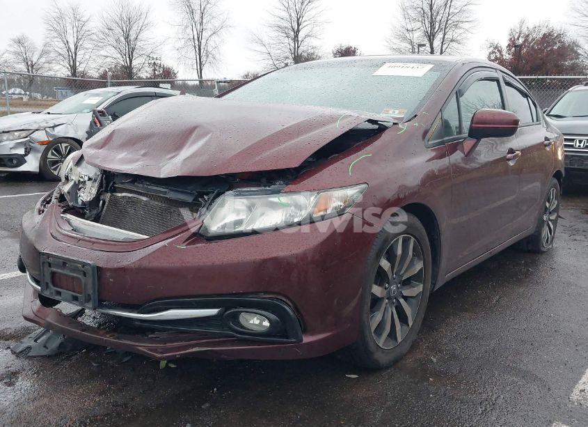 Photo 2 of 2015 Honda Civic EX-L (VIN 2HGFB2F98FH510558)
