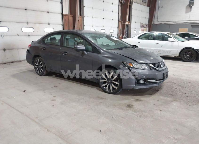 2015 Honda Civic EX-L (VIN 2HGFB2F98FH553376) main photo
