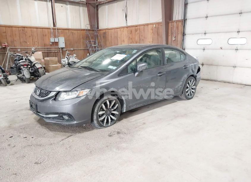 Photo 2 of 2015 Honda Civic EX-L (VIN 2HGFB2F98FH553376)