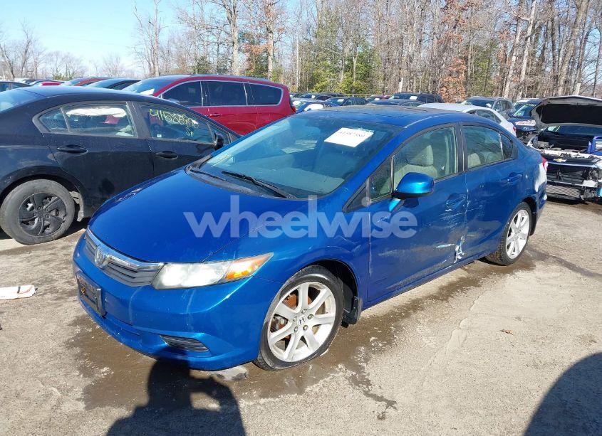 Photo 2 of 2012 Honda Civic EX-L (VIN 2HGFB2F99CH506868)