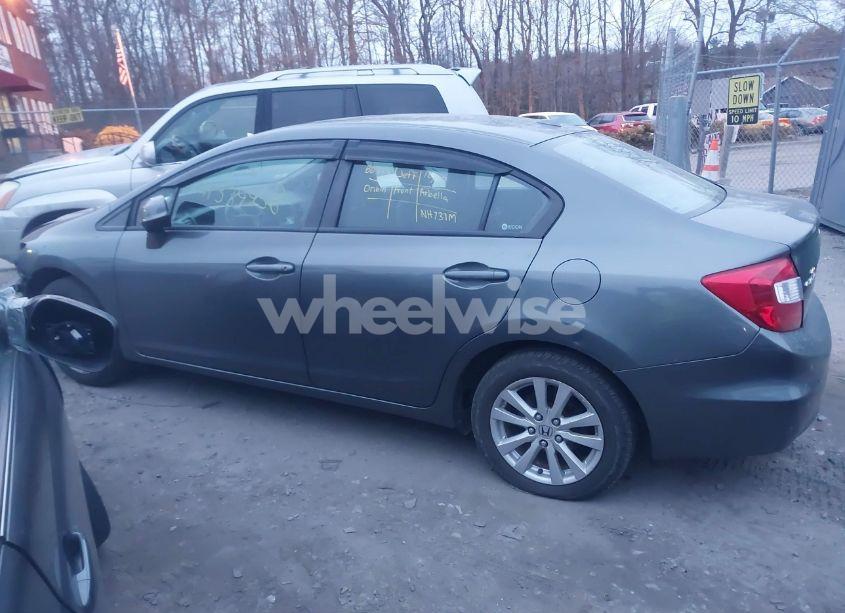 Photo 14 of 2012 Honda Civic SDN EX-L (VIN 2HGFB2F99CH540664)