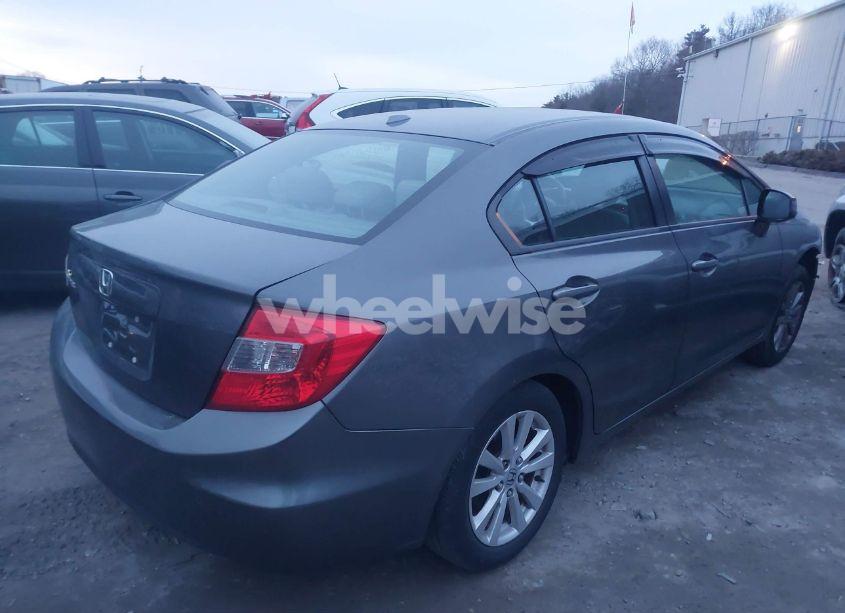 Photo 4 of 2012 Honda Civic SDN EX-L (VIN 2HGFB2F99CH540664)