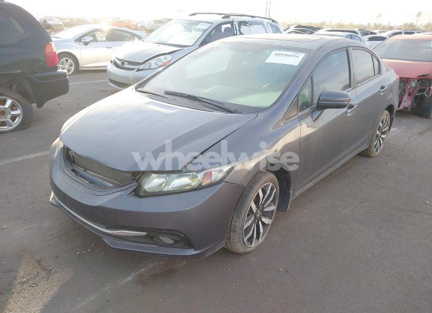 Photo 2 of 2015 Honda Civic EX-L (VIN 2HGFB2F99FH514845)