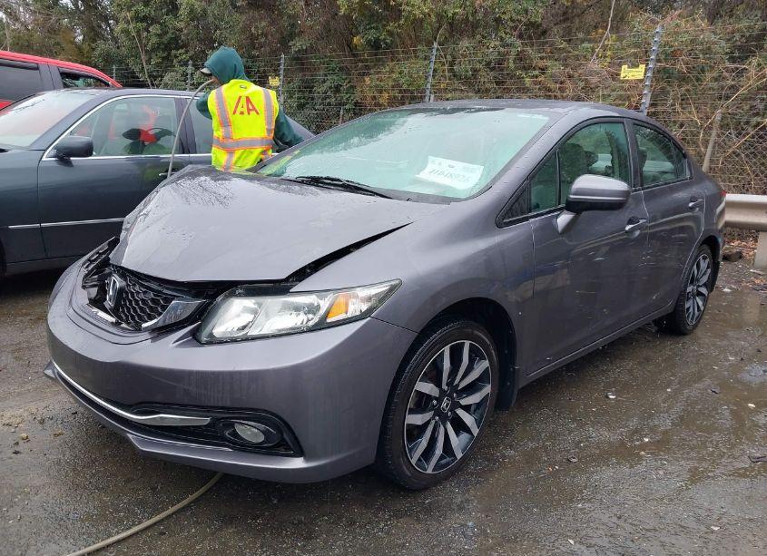 Photo 2 of 2015 Honda Civic EX-L (VIN 2HGFB2F99FH538739)