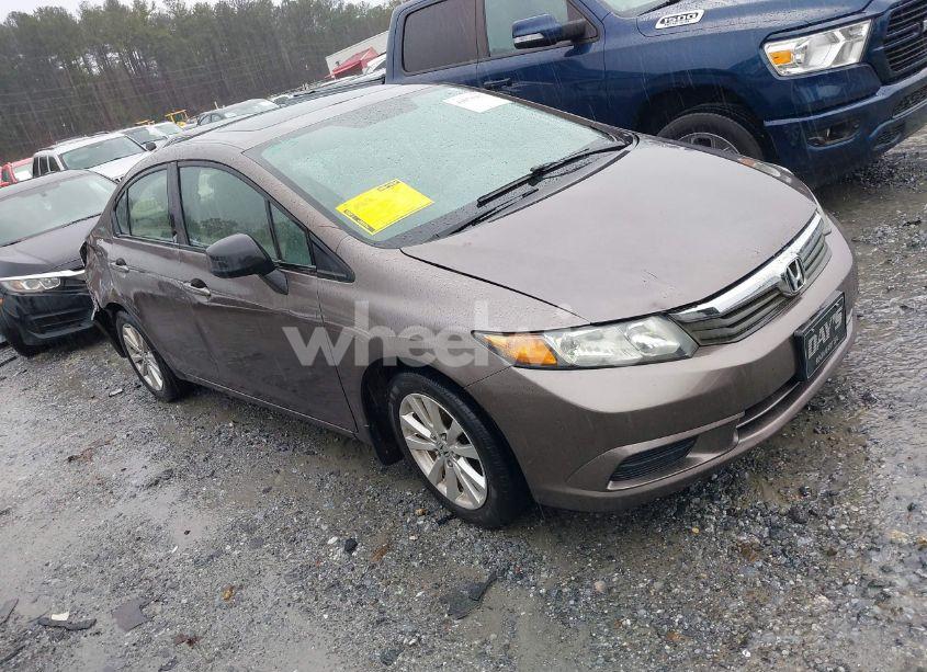 2012 Honda Civic EX-L (VIN 2HGFB2F9XCH505292) main photo