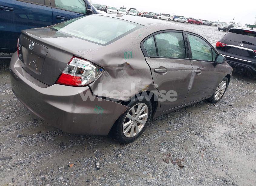 Photo 4 of 2012 Honda Civic EX-L (VIN 2HGFB2F9XCH505292)