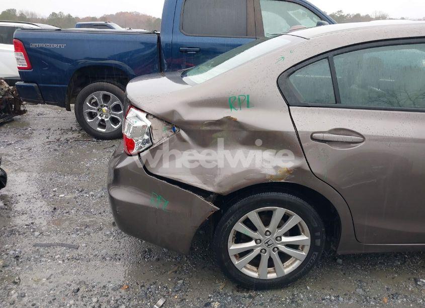 Photo 6 of 2012 Honda Civic EX-L (VIN 2HGFB2F9XCH505292)