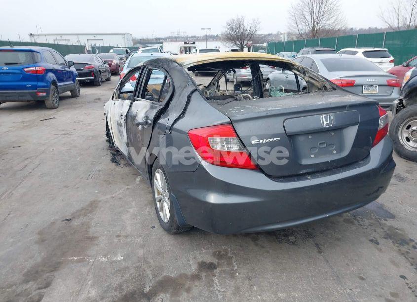 Photo 3 of 2012 Honda Civic SDN EX-L (VIN 2HGFB2F9XCH507365)