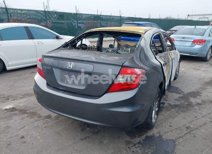 Photo 4 of 2012 Honda Civic SDN EX-L (VIN 2HGFB2F9XCH507365)