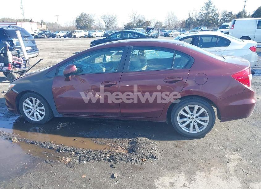 Photo 14 of 2012 Honda Civic EX-L (VIN 2HGFB2F9XCH536736)