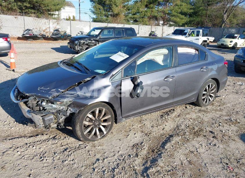 Photo 2 of 2014 Honda Civic EX-L (VIN 2HGFB2F9XEH524024)