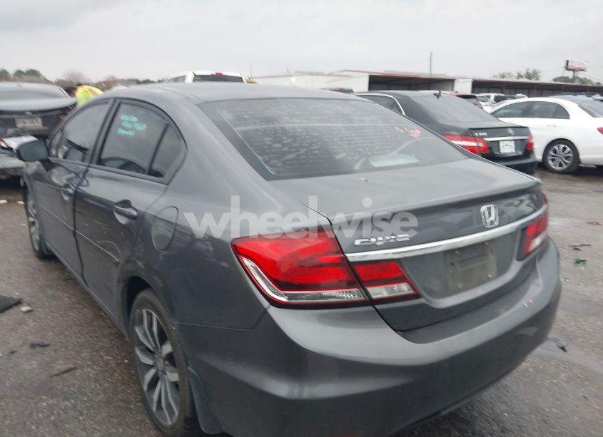 Photo 3 of 2015 Honda Civic EX-L (VIN 2HGFB2F9XFH517351)