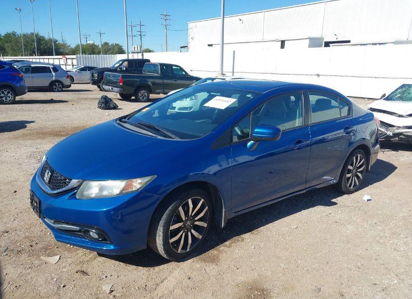 Photo 2 of 2015 Honda Civic EX-L (VIN 2HGFB2F9XFH528110)