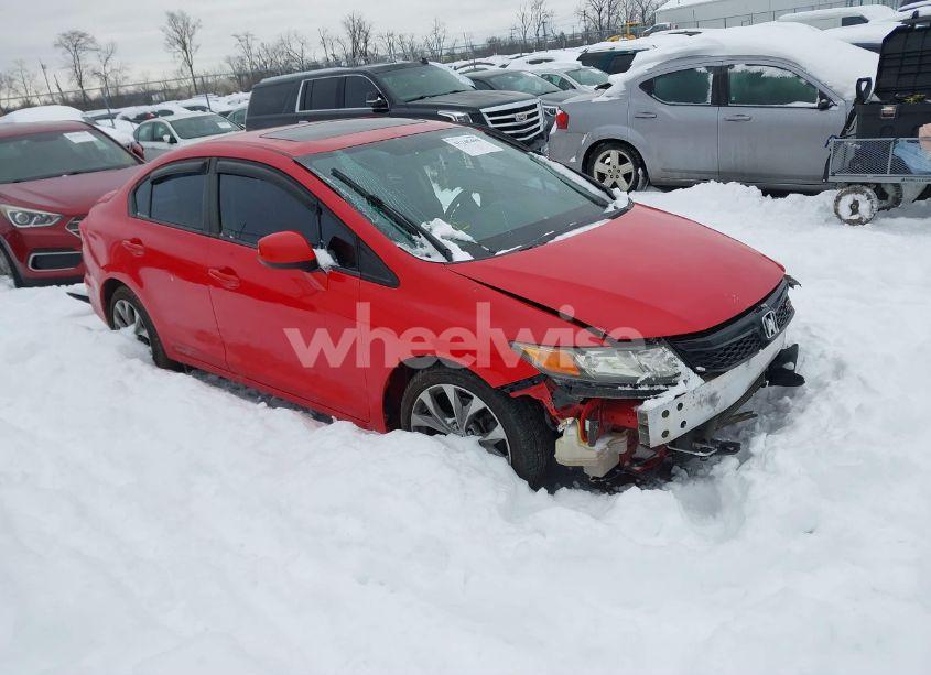 2012 Honda Civic SI (VIN 2HGFB6E50CH702543) main photo