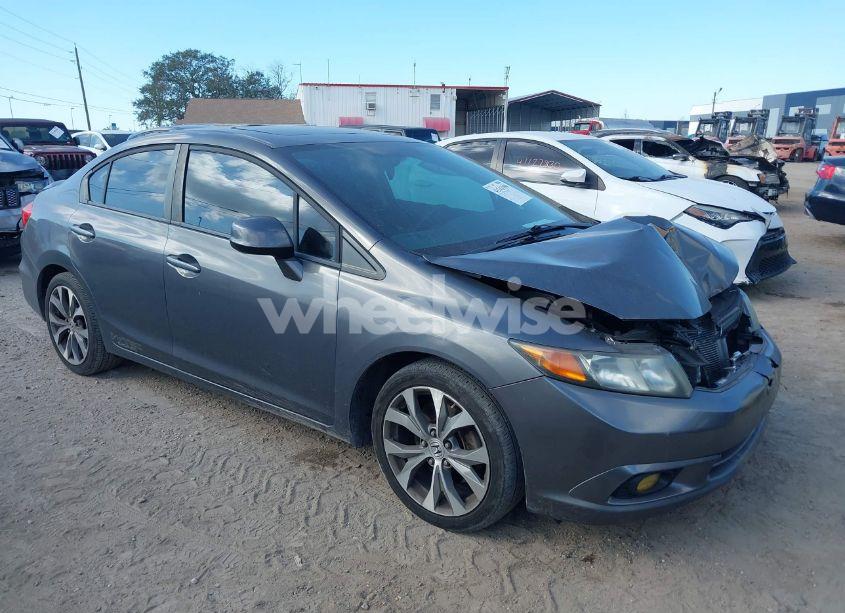 2012 Honda Civic SI (VIN 2HGFB6E50CH704194) main photo