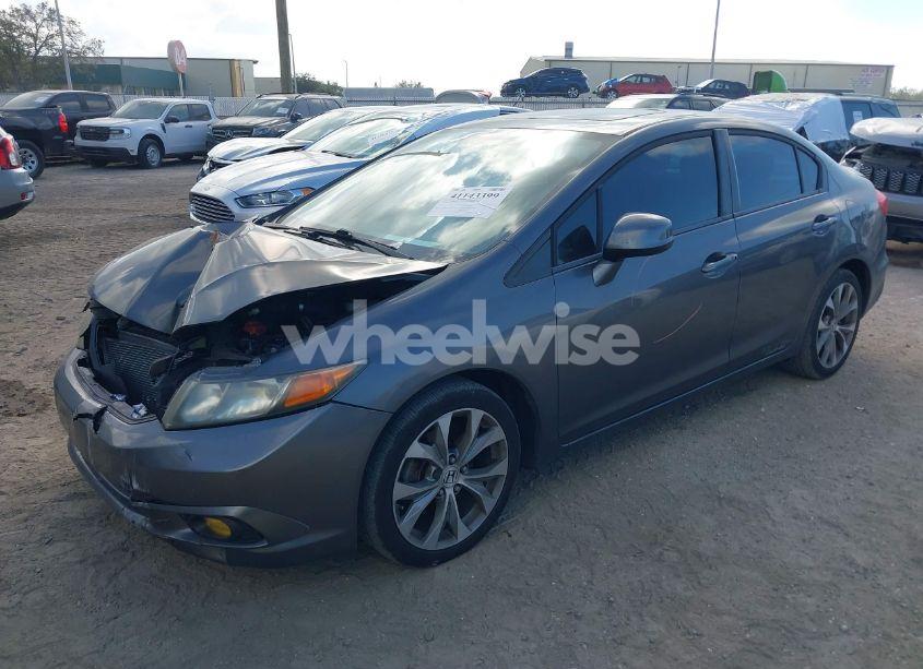 Photo 2 of 2012 Honda Civic SI (VIN 2HGFB6E50CH704194)