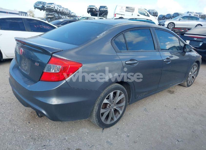 Photo 4 of 2012 Honda Civic SI (VIN 2HGFB6E50CH704194)