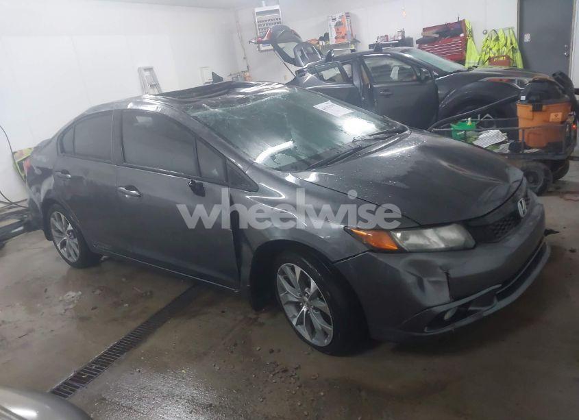 2012 Honda Civic SI (VIN 2HGFB6E55CH701405) main photo