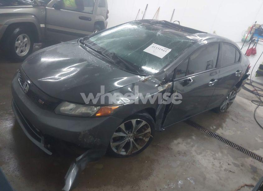 Photo 2 of 2012 Honda Civic SI (VIN 2HGFB6E55CH701405)