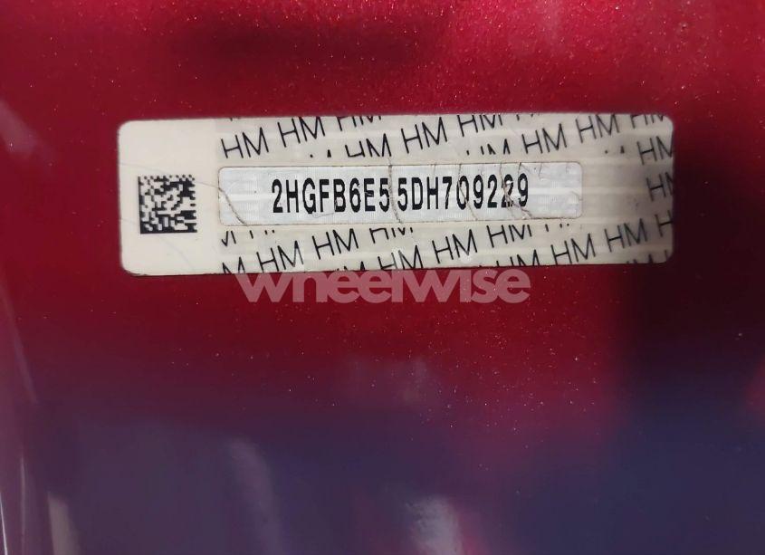 Photo 18 of 2013 Honda Civic SI (VIN 2HGFB6E55DH709229)