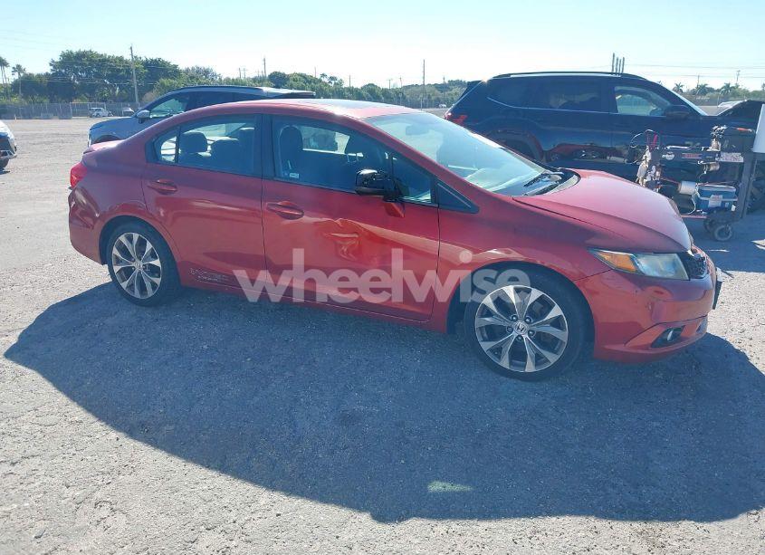2012 Honda Civic SI (VIN 2HGFB6E58CH702368) main photo