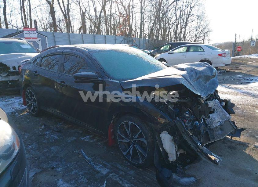 2019 Honda Civic SI (VIN 2HGFC1E50KH705263) main photo