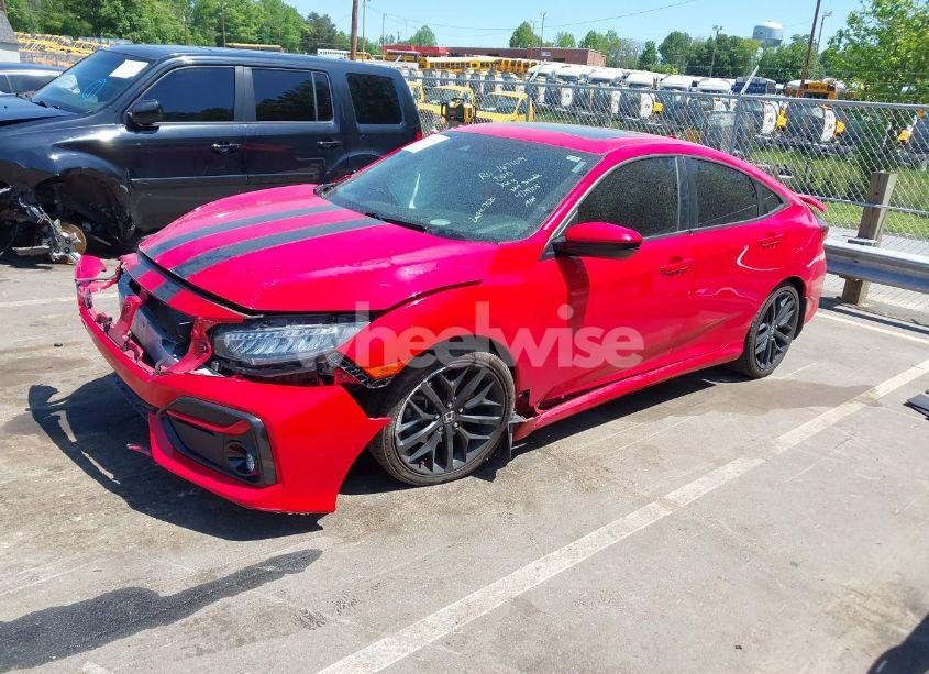 Photo 2 of 2020 Honda Civic SI SEDAN (VIN 2HGFC1E52LH707520)