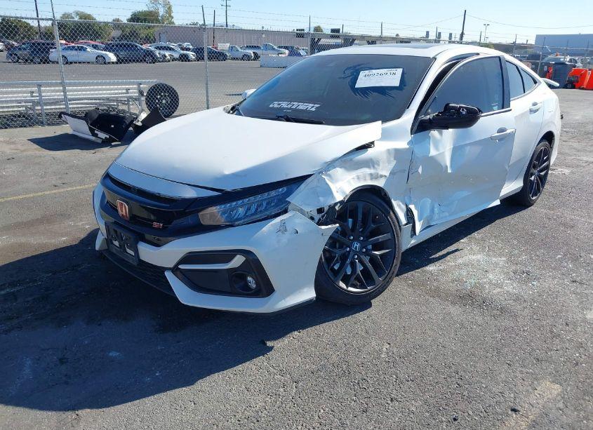 Photo 2 of 2020 Honda Civic SI SEDAN (VIN 2HGFC1E52LH707646)