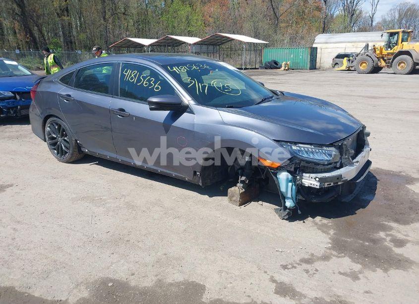 2020 Honda Civic SI SEDAN (VIN 2HGFC1E53LH704576) main photo