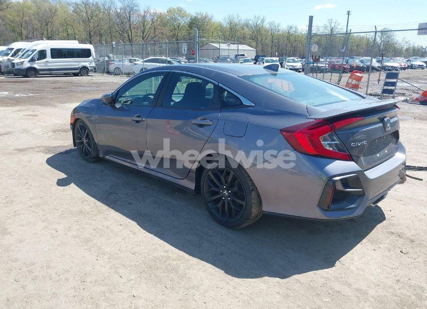 Photo 3 of 2020 Honda Civic SI SEDAN (VIN 2HGFC1E53LH704576)