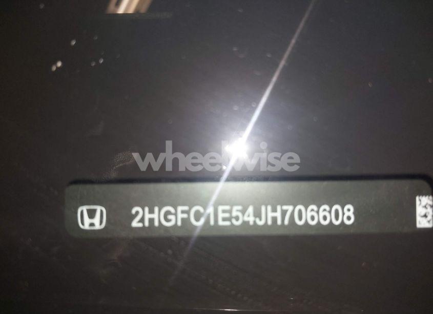 Photo 12 of 2018 Honda Civic SI (VIN 2HGFC1E54JH706608)