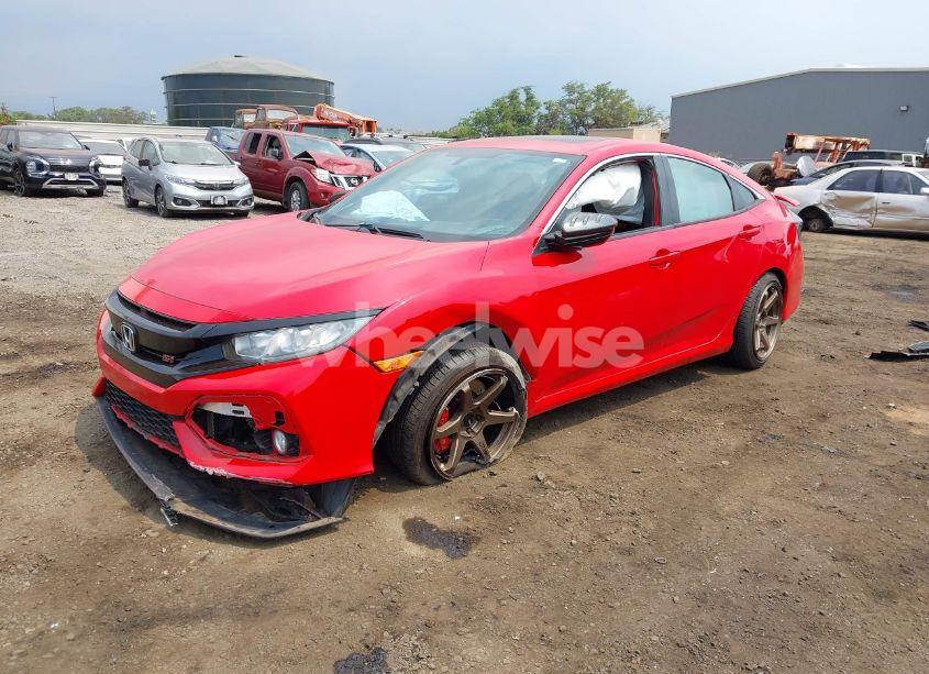 Photo 2 of 2018 Honda Civic SI (VIN 2HGFC1E56JH703600)