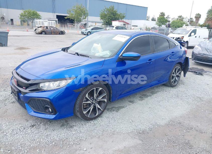 Photo 2 of 2018 Honda Civic SI (VIN 2HGFC1E56JH709364)