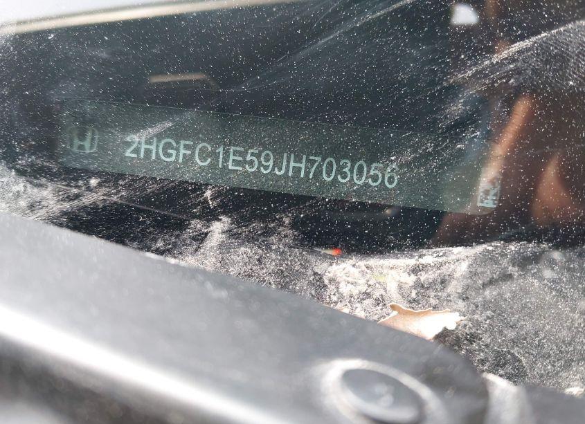 Photo 9 of 2018 Honda Civic SI (VIN 2HGFC1E59JH703056)