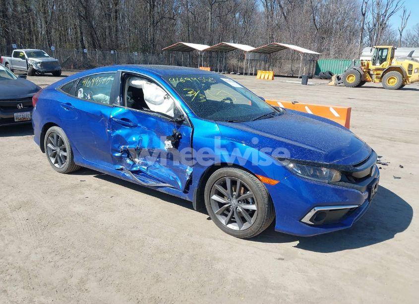 2021 Honda Civic EX (VIN 2HGFC1F31MH705756) main photo