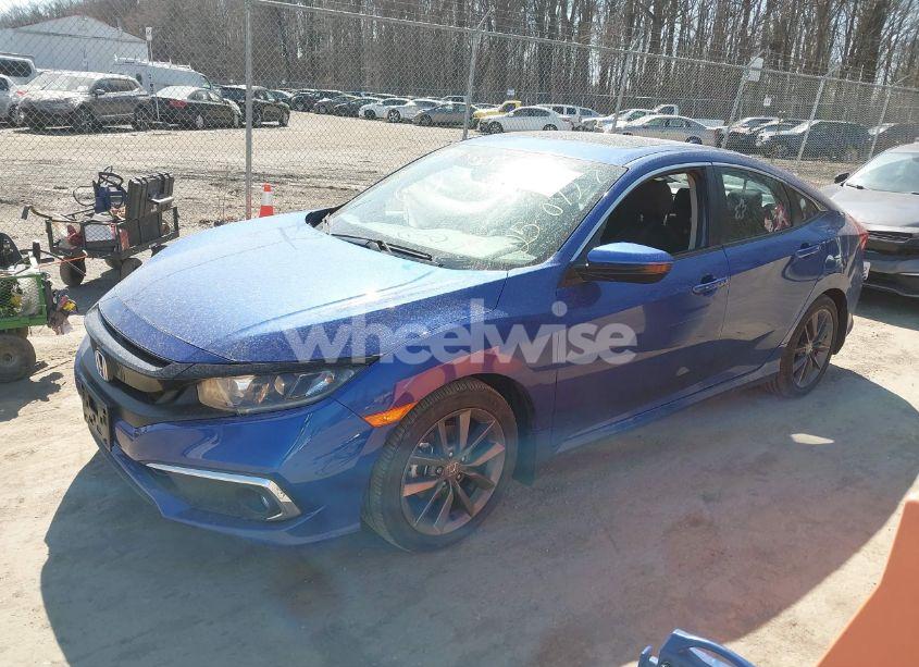 Photo 2 of 2021 Honda Civic EX (VIN 2HGFC1F31MH705756)